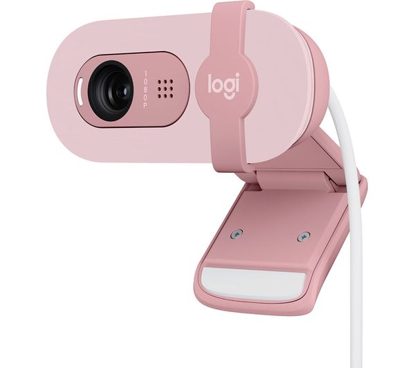 Image of LOGITECH Brio 100 Full HD Webcam - Rose