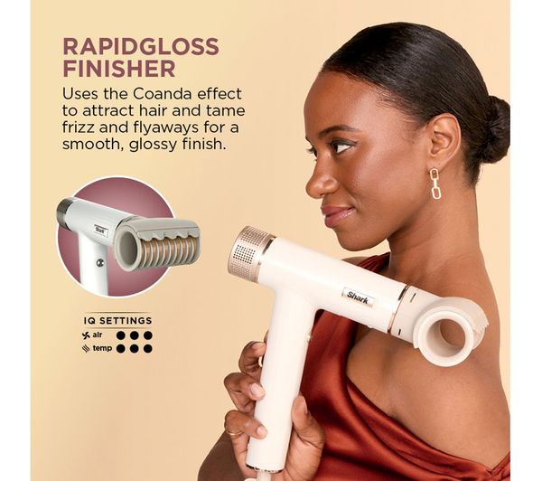 HD331UK SHARK SpeedStyle Straight & Wavy HD331UK Hair Dryer 3in1