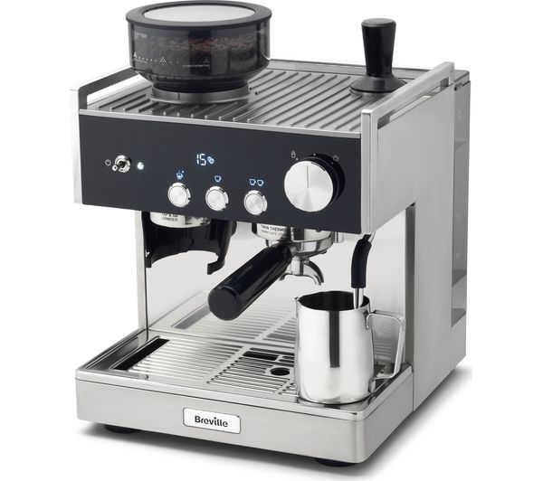 Breville Barista Signature Espresso Vcf160 Bean To Cup Coffee Machine Stainless Steel