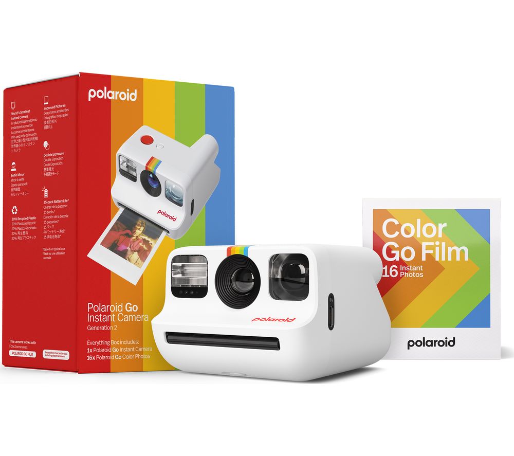 Go Gen 2 Instant Camera Set - White