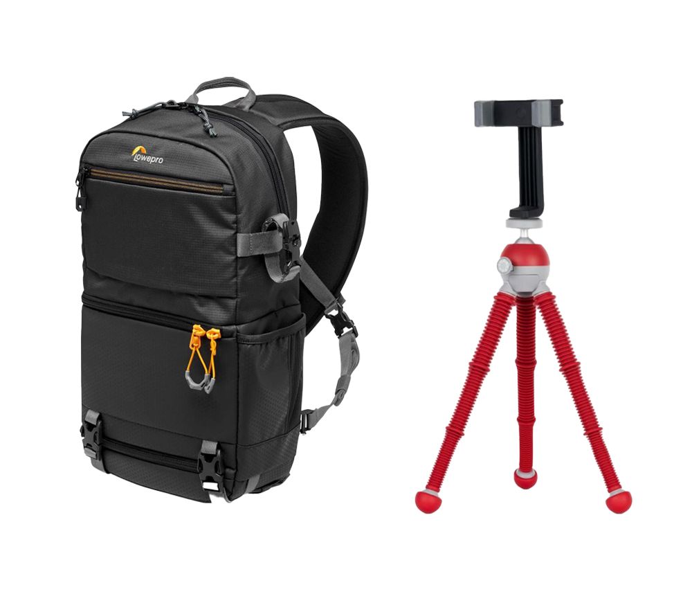 Slingshot SL 250 AW III DSLR Camera Backpack & PodZilla JB01758-BWW Medium Kit Bundle