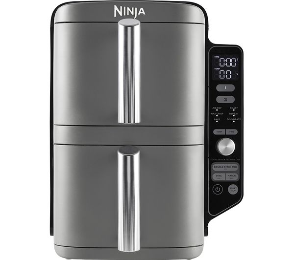 Image of NINJA Double Stack SL400UK Air Fryer - Grey