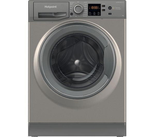 Hotpoint Anti Stain Nswr 7469 Gk Uk 7 Kg 1400 Spin Washing Machine Graphite