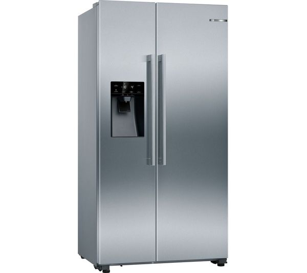 Bosch Series 6 Kad93aierg American Style Fridge Freezer Brushed Steel