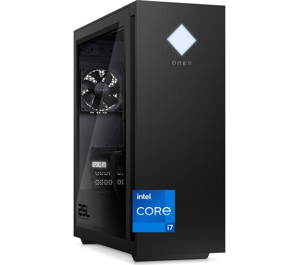 OMEN 25L Gaming PC - Intel® Core™ i7, RTX 4070 SUPER, 1 TB SSD