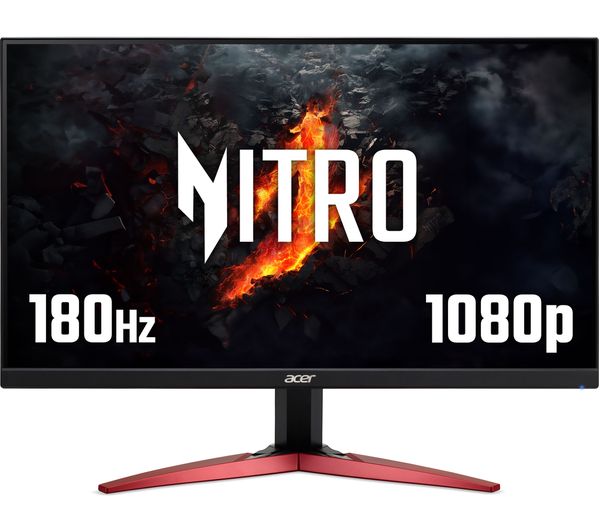 Acer Nitro Kg241ym3bmiipx Full Hd 238 Ips Lcd Gaming Monitor Black