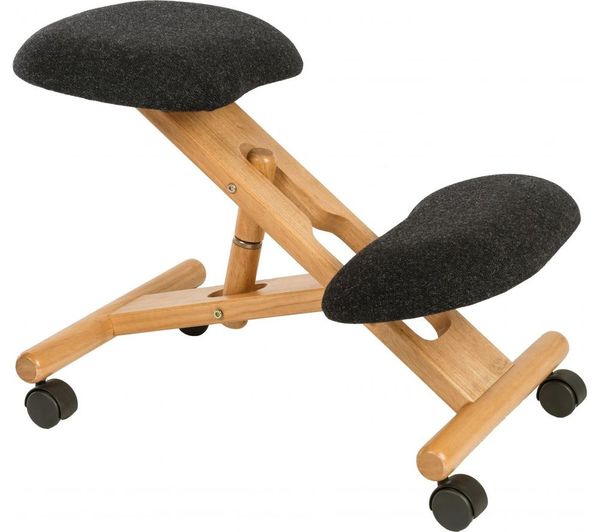 Teknik Kneeling Stool Black