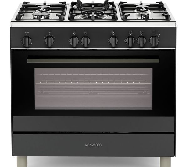 Kenwood Ck501g 90 Cm Gas Range Cooker Matt Black