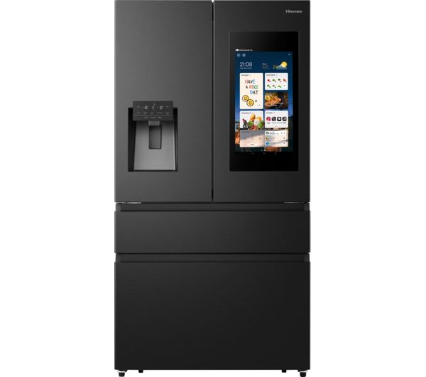 Hisense Pureflat Smart Screen Rf9p490gtfe Fridge Freezer Black Hisense Pureflat Smart Screen Rf9p490gtfe Fridge Freezer Black