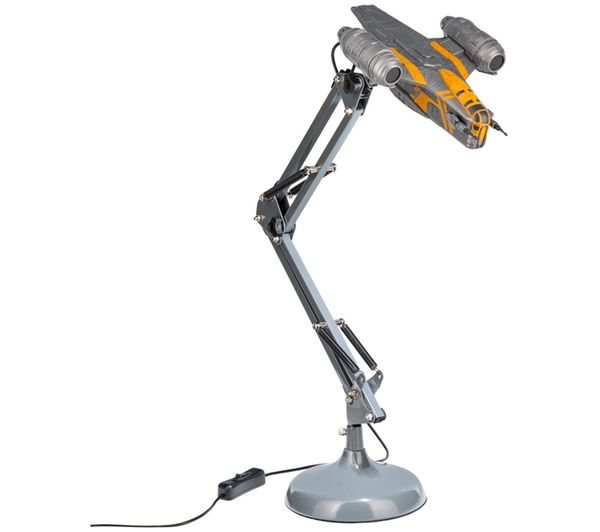 An image of PALADONE Star Wars Razor Crest Posable Desk Light