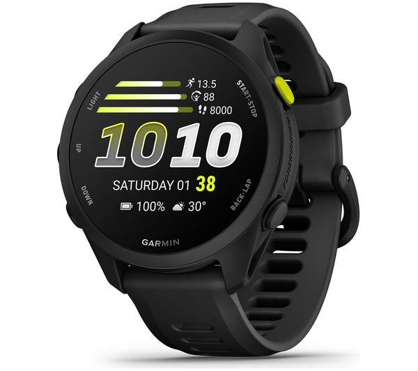 An image of GARMIN Forerunner 70 Sports Watch - Black, 43 mm