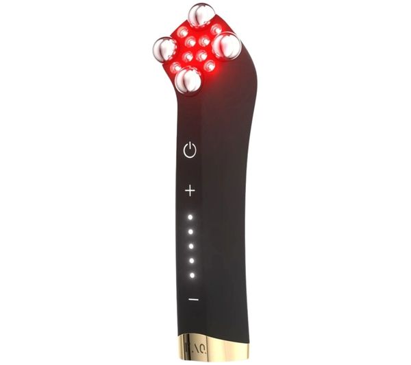 An image of FOREO FAQ 402 Microcurrent, NIR & Red-Light Therapy Toning Device - Black