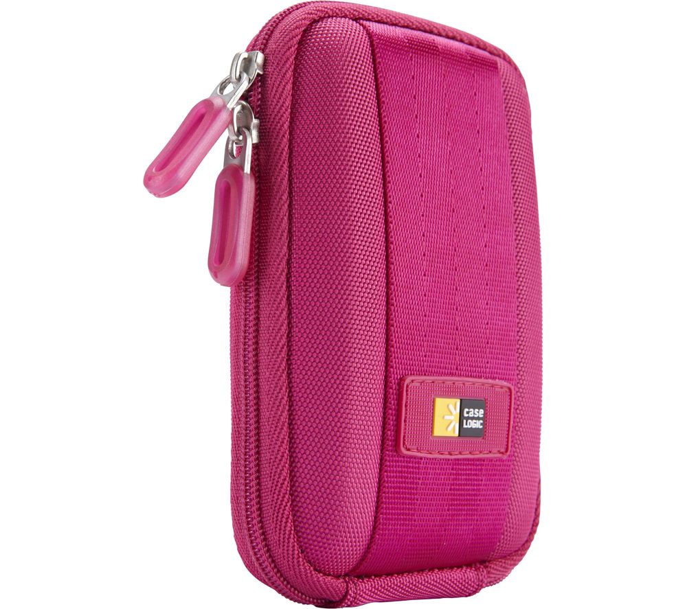 CASE LOGIC QPB-301Pi Compact Camera Case - Pink, Pink