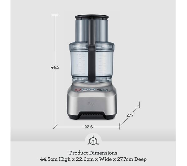BFP800UK SAGE Kitchen Wizz Pro BFP800UK Food Processor Silver Currys Business