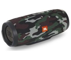 JBL Charge 3 Squad Portable Bluetooth Wireless Speaker - Camouflage