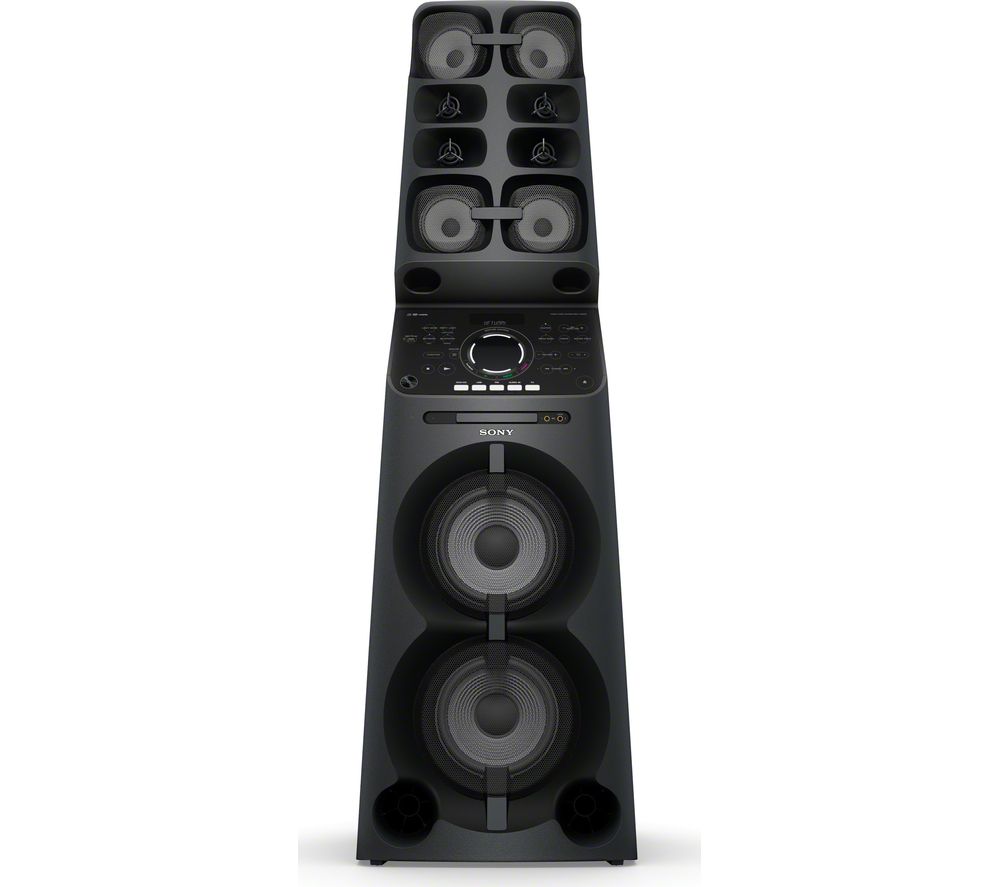 SONY High Power MHC-V90DW Smart Sound Megasound Party Speaker - Black