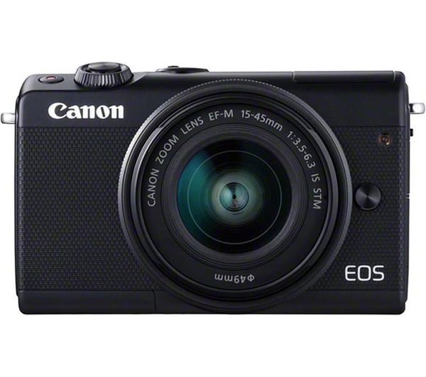 CANON EOS M100 Mirrorless Camera with EF-M 15-45 mm f/3.5-6.3 IS