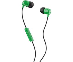 SKULLCANDY Jib Headphones - Green & Black