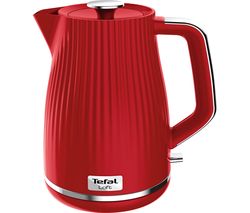 TEFAL Loft KO250540 Rapid Boil Traditional Kettle - Cherry Red