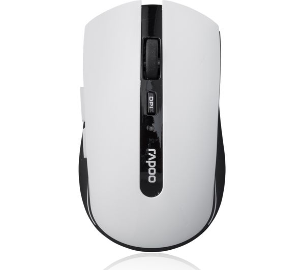 Buy RAPOO 7200M Wireless Optical Mouse - White | Free Delivery | Currys