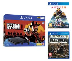 SONY PlayStation 4, Red Dead Redemption 2, Anthem & Days Gone Bundle - 500 GB