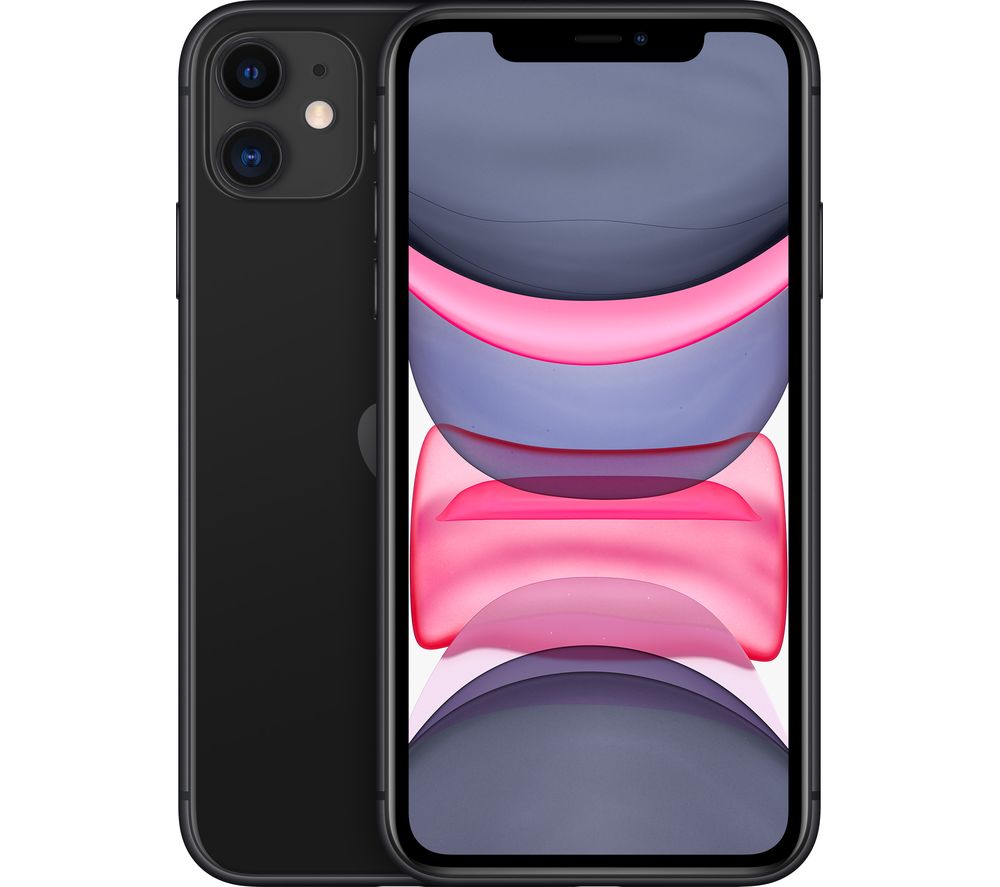 Buy Apple Iphone 11 64 Gb Black Free Delivery Currys