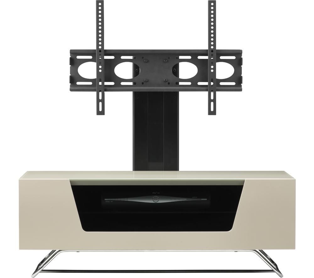 Chromium 2 Cantilever CRO2-1000BKT-IV 1000 mm TV Stand with Bracket - Ivory