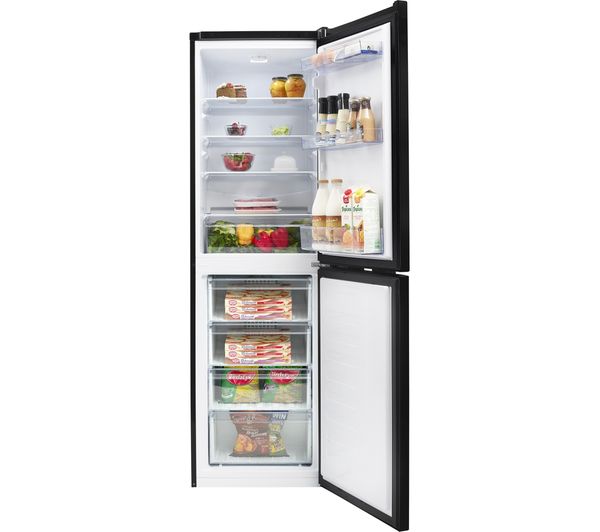 beko cfg3552b 50 50 fridge freezer black