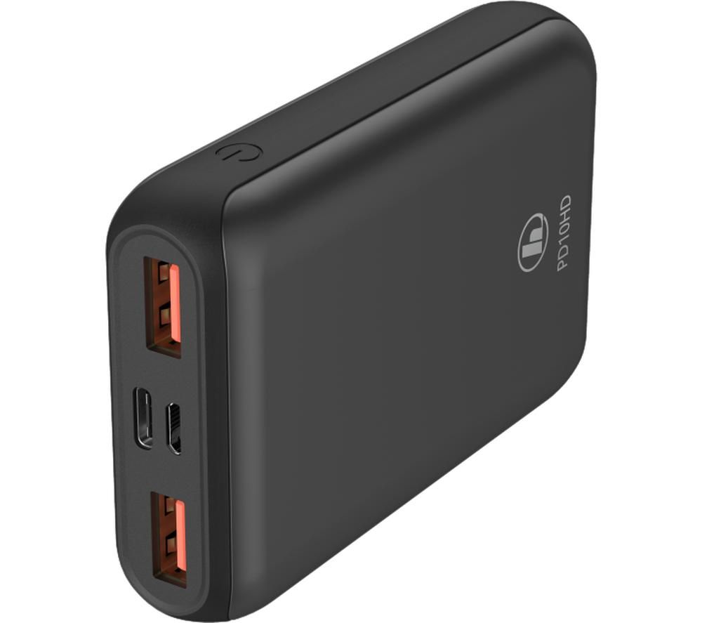HAMA PD10-HD Portable Power Bank - Anthracite