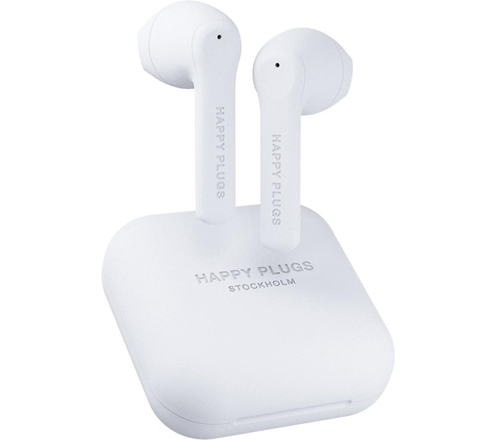 HAPPY PLUGS Air 1 Go Wireless Bluetooth Earphones - White