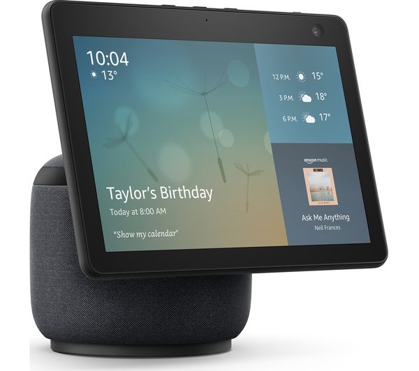 Amazon Echo Show 10 3rd Gen Smart Display With Alexa Black