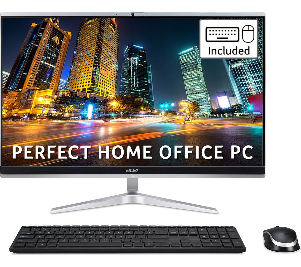 ACER Aspire C24-1651 23.8 All-in-One PC - Intel® Core™ i7, 1 TB HDD & 512 GB SSD