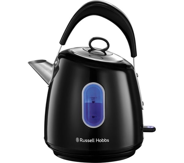 Image of RUSSELL HOBBS Stylevia 28131 Traditional Kettle - Black