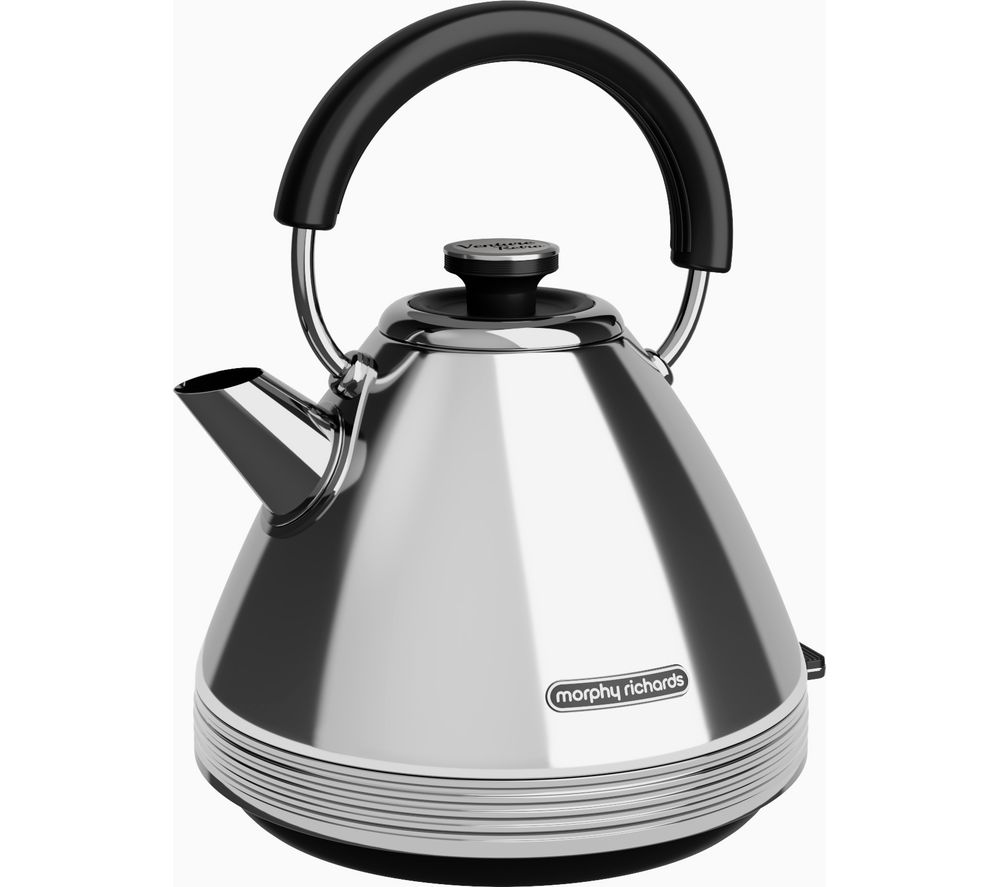 MORPHY RICHARDS Venture Retro 100330 Traditional Kettle - Stainless Steel, Stainless Steel