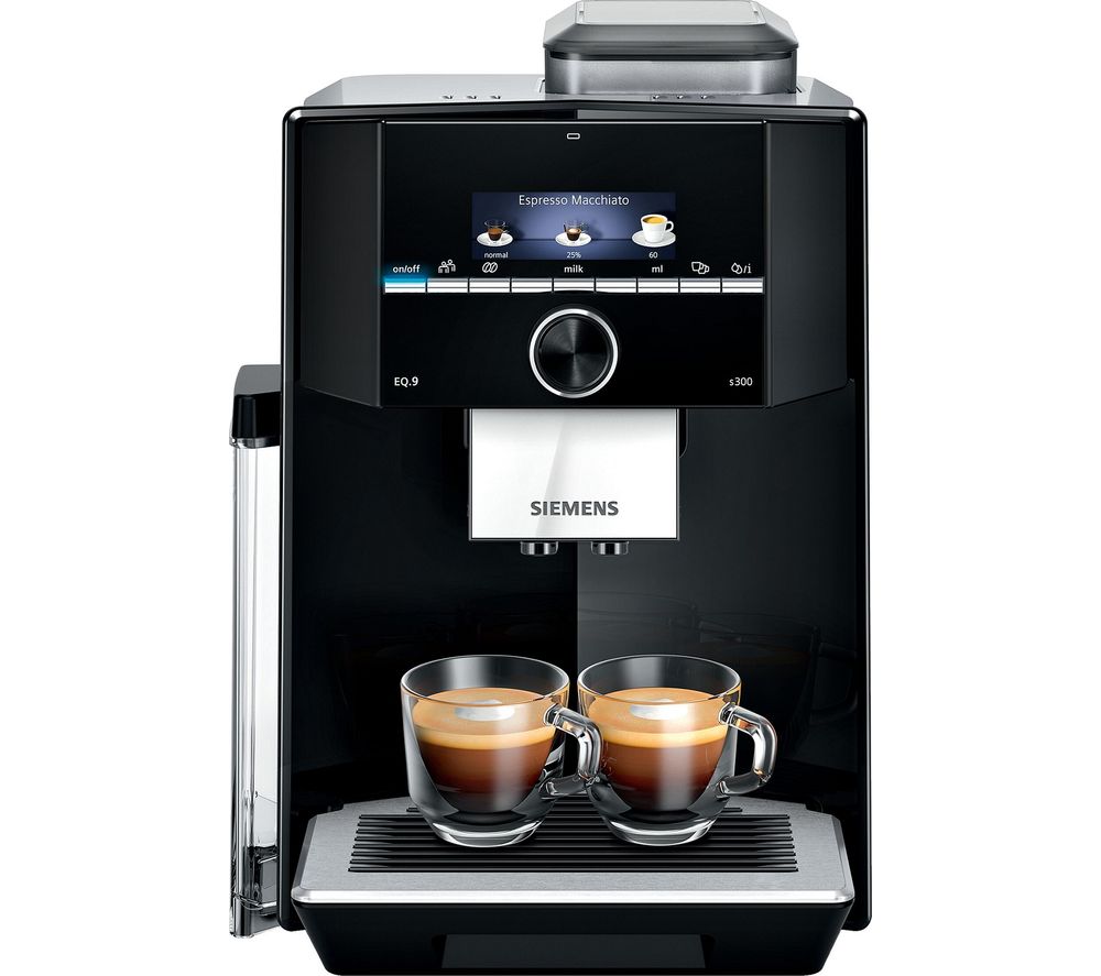SIEMENS EQ.9 s300 TI923309RW Bean to Cup Coffee Machine - Black