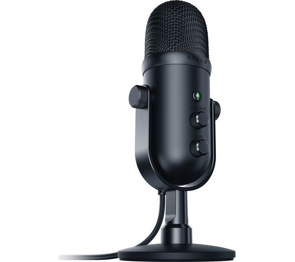 RAZER Seiren V2 Pro USB Microphone - Black - 120708 - Currys Business
