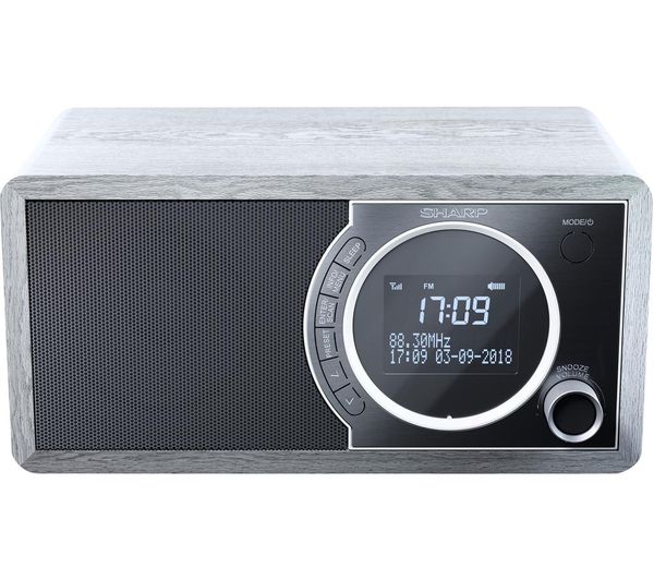 SHARP DR-450 GR DAB+/FM Bluetooth Radio - Grey