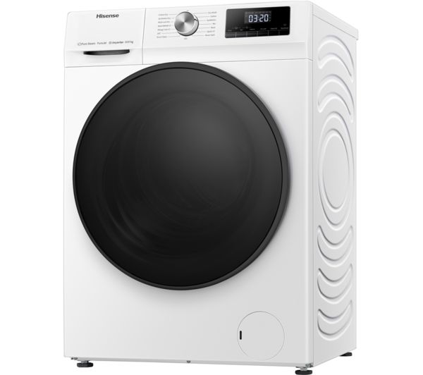 Image of HISENSE QA Series WDQA9014EVJM 9 kg Washer Dryer - White