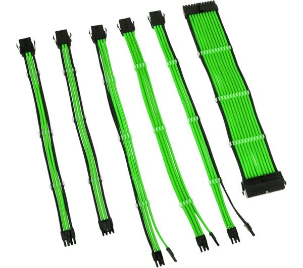 Kolink Core Adept Power Extension Cable Kit Green