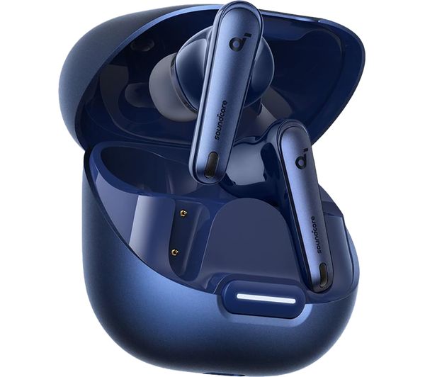 Soundcore Liberty 4 Nc Wireless Bluetooth Noise Cancelling Earbuds Navy Blue