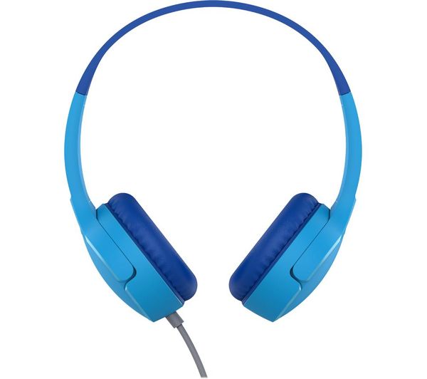 Belkin Soundform Mini Aud004btbl Kids Headphones Blue