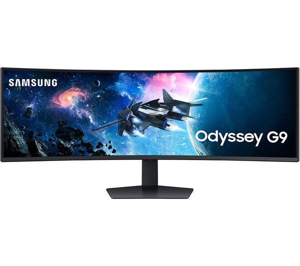 Image of SAMSUNG Odyssey G9 LS49CG954EUXXU Wide Quad HD 49" Curved VA LCD Gaming Monitor - Black