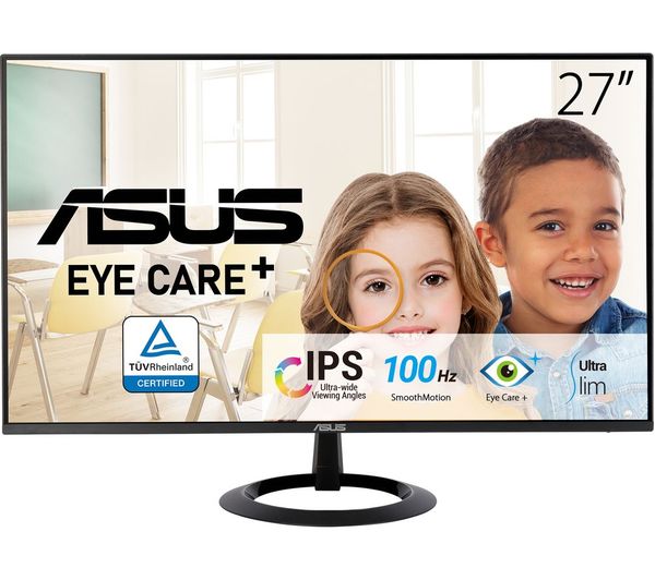 Asus Vz27ehf Full Hd 27” Ips Lcd Monitor Black