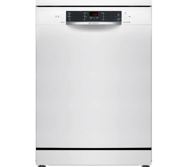 BOSCH Series 2 SMS26AW08G Full-size Dishwasher - White