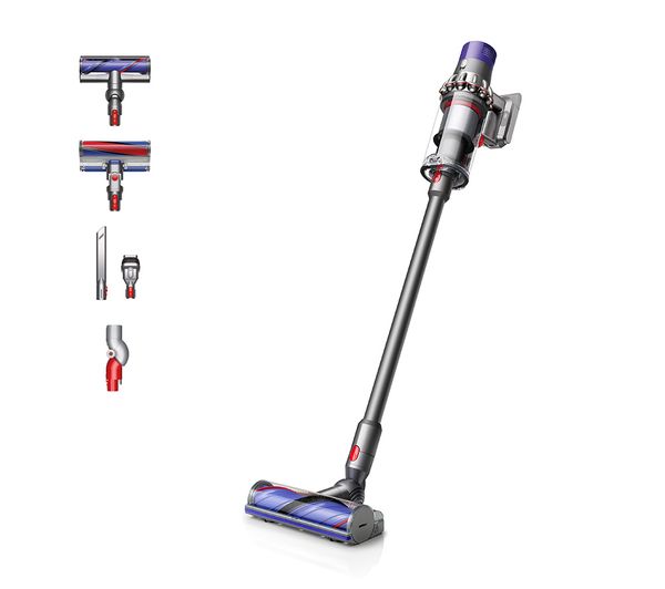 Dyson Cyclone V10 Total Clean Cordless Vacuum Cleaner Grey Purple