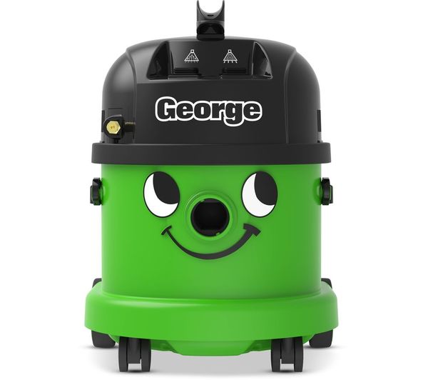 NUMATIC George Cylinder Wet & Dry Vacuum Cleaner - Green