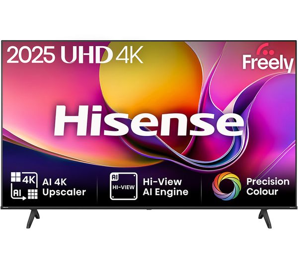 HISENSE E6Q 65" LED 4K HDR Smart TV with Freely - 65E6QTUK