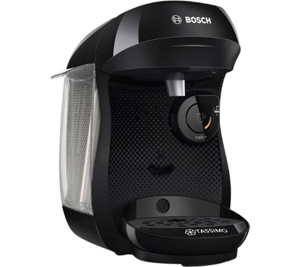 An image of TASSIMO by Bosch Happy Friendly TAS102EGB Coffee Machine - Black
