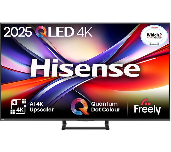 Hisense A7q 65 Qled 4k Smart Ai Tv With Freely 65a7qtuk