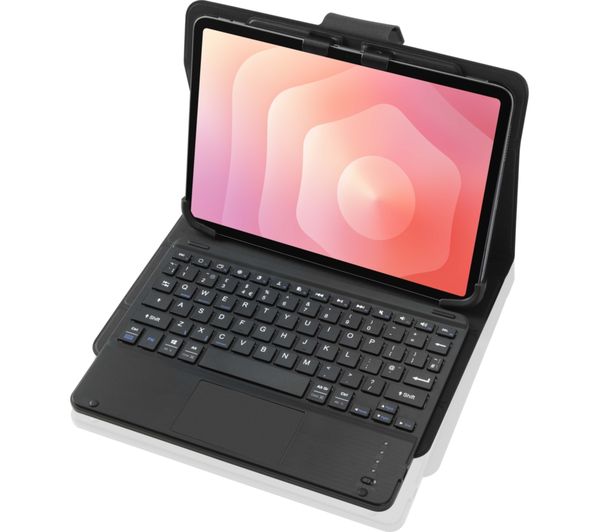 An image of SANDSTROM S10UKBF26 10" & 11" Keyboard Folio Case - Black